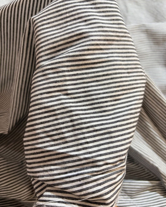 Black & White Strip Fabric FBS00036