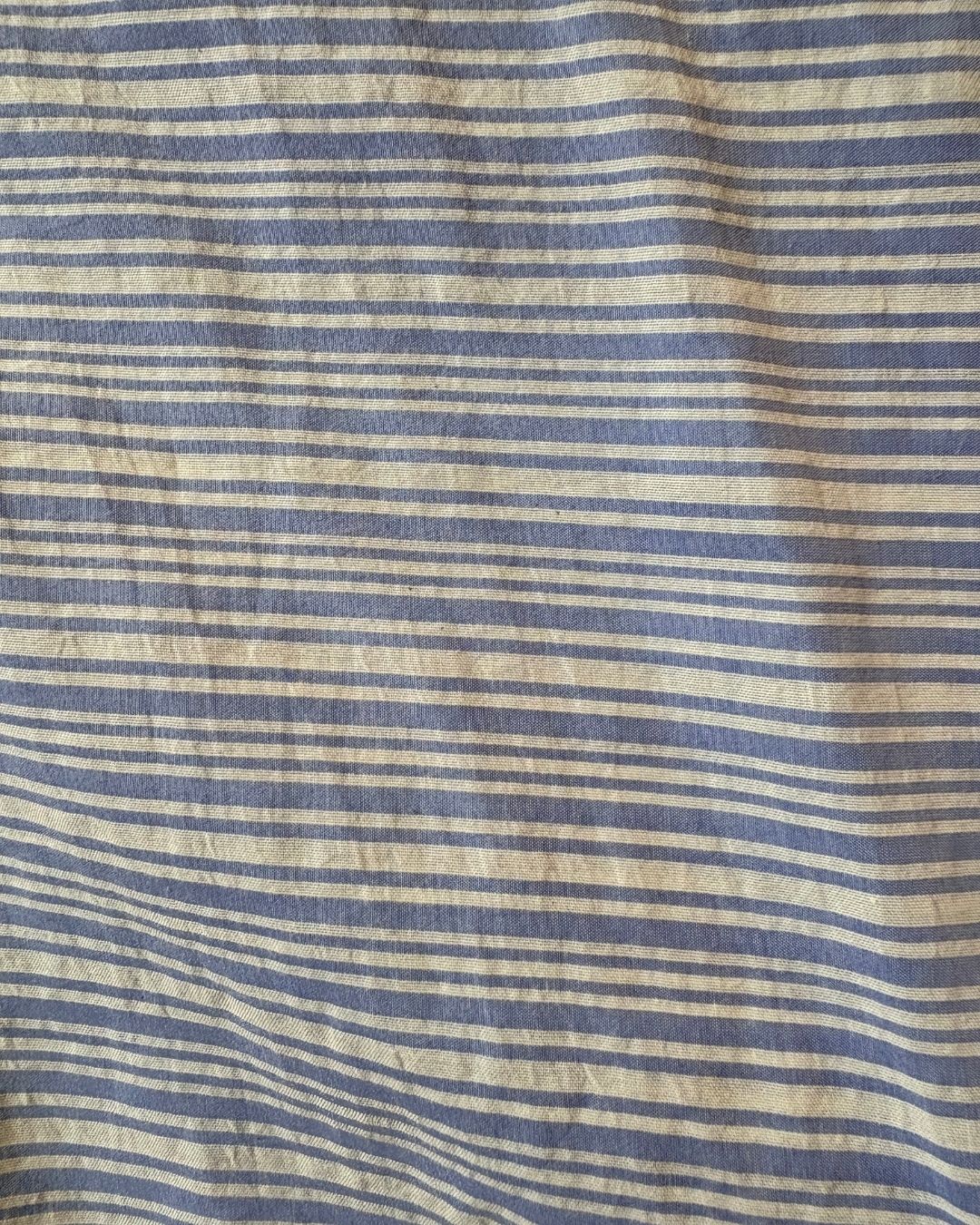 Blue & White Strip Fabric FBS00042