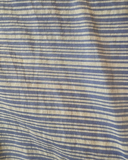 Blue & White Strip Fabric FBS00042