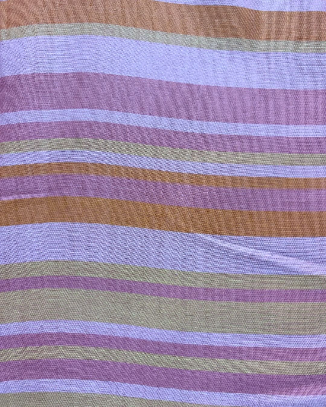 Pink & White Strip Fabric FBS00043