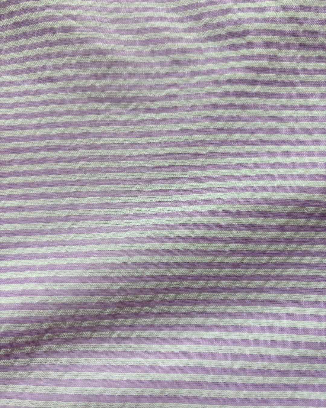 Purple & White Strip Fabric FBS00038