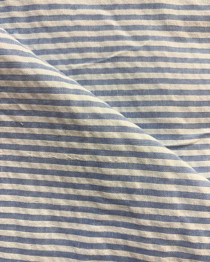 Blue & White Strip Fabric FBS00027