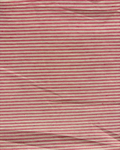 Red & White Strip Fabric FBS00028