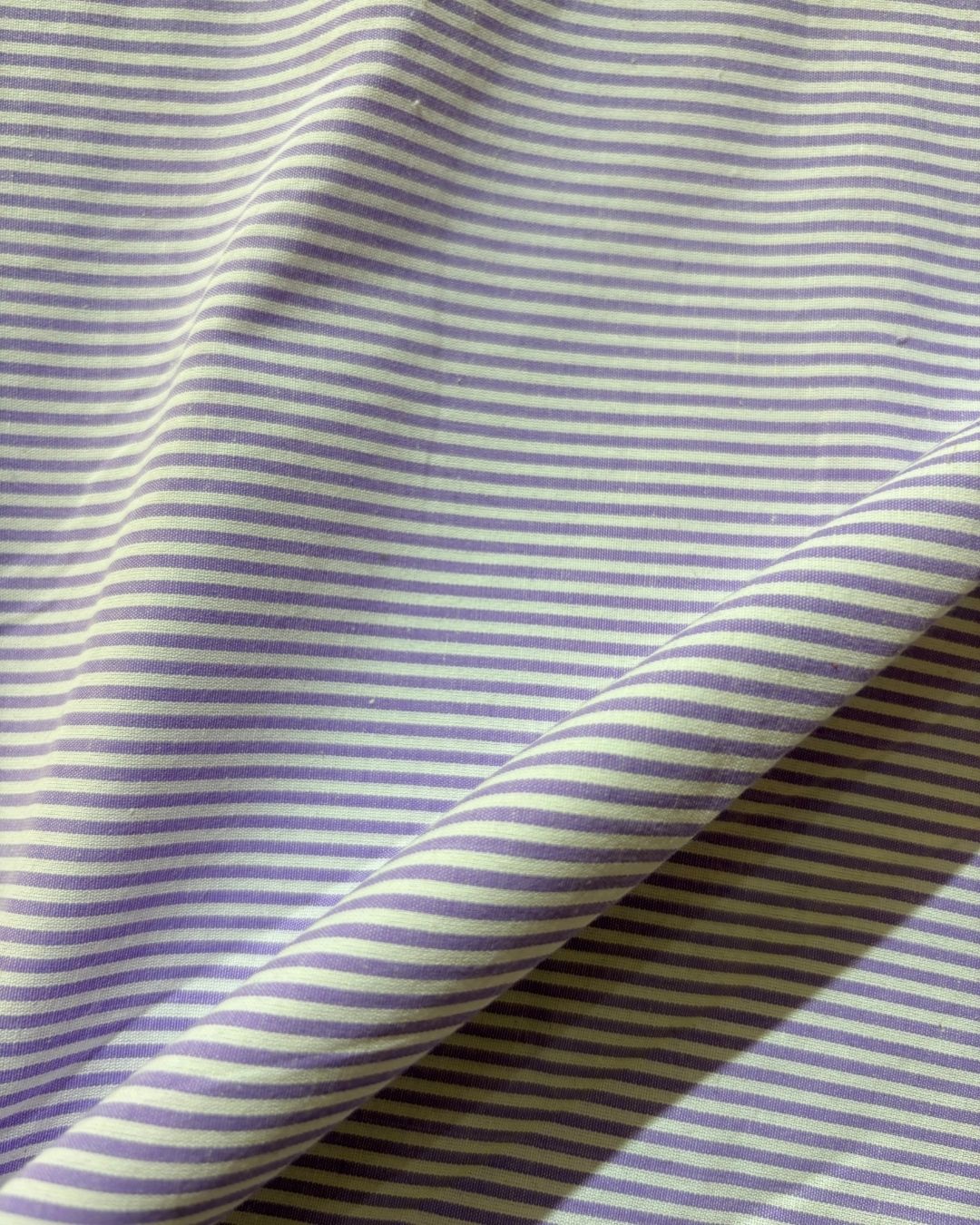 Purple & White Strip Fabric FBS00030