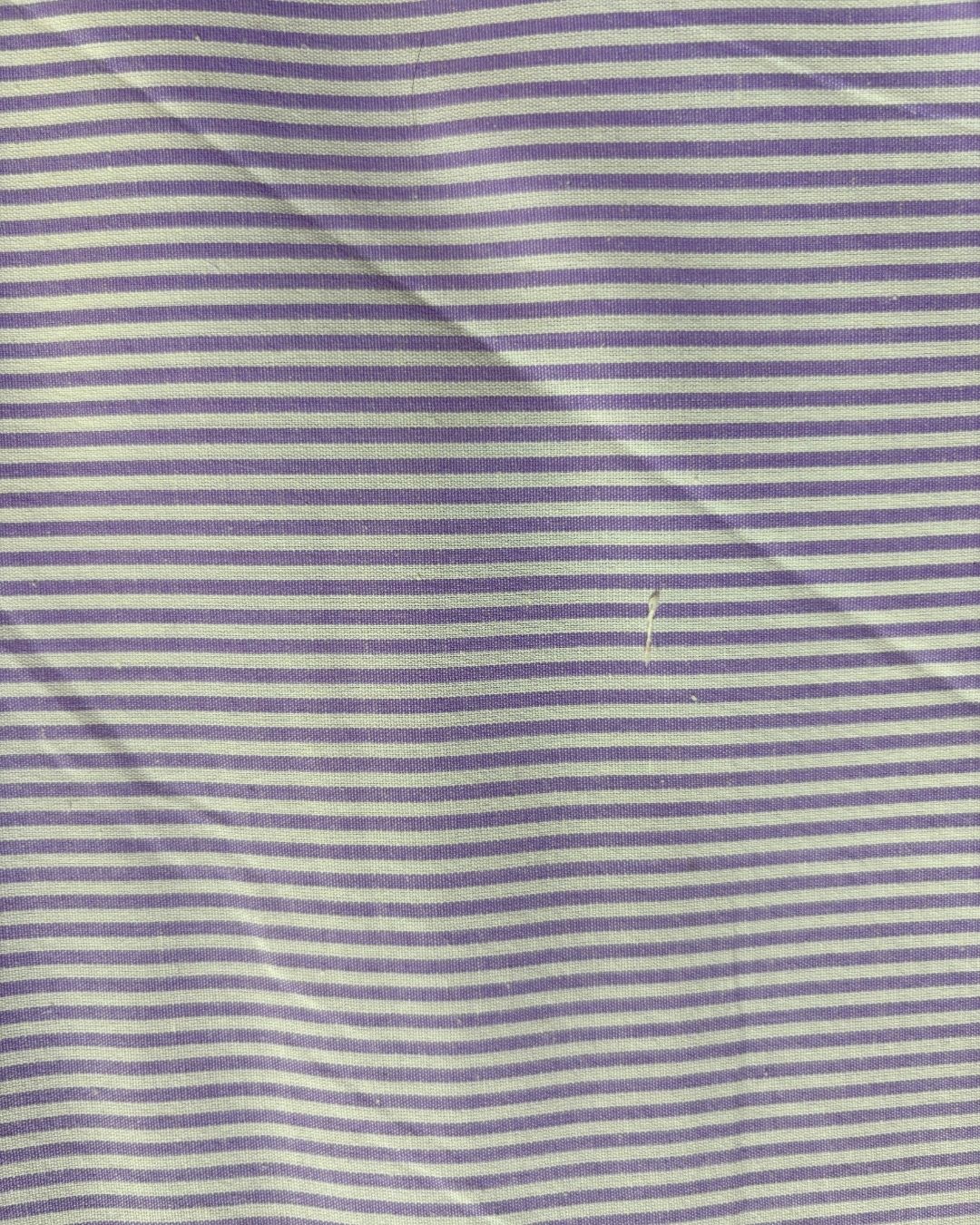 Purple & White Strip Fabric FBS00030