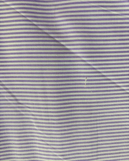 Purple & White Strip Fabric FBS00030